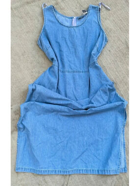 Fashion Bug Vintage Jean Dress with slits